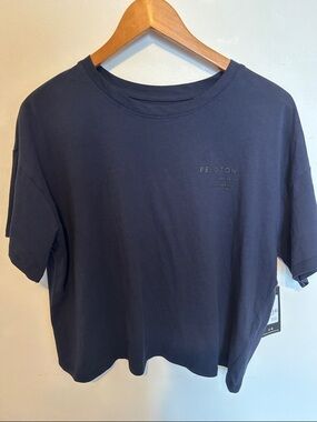 Peloton Navy Relaxed Logo T-Shirt